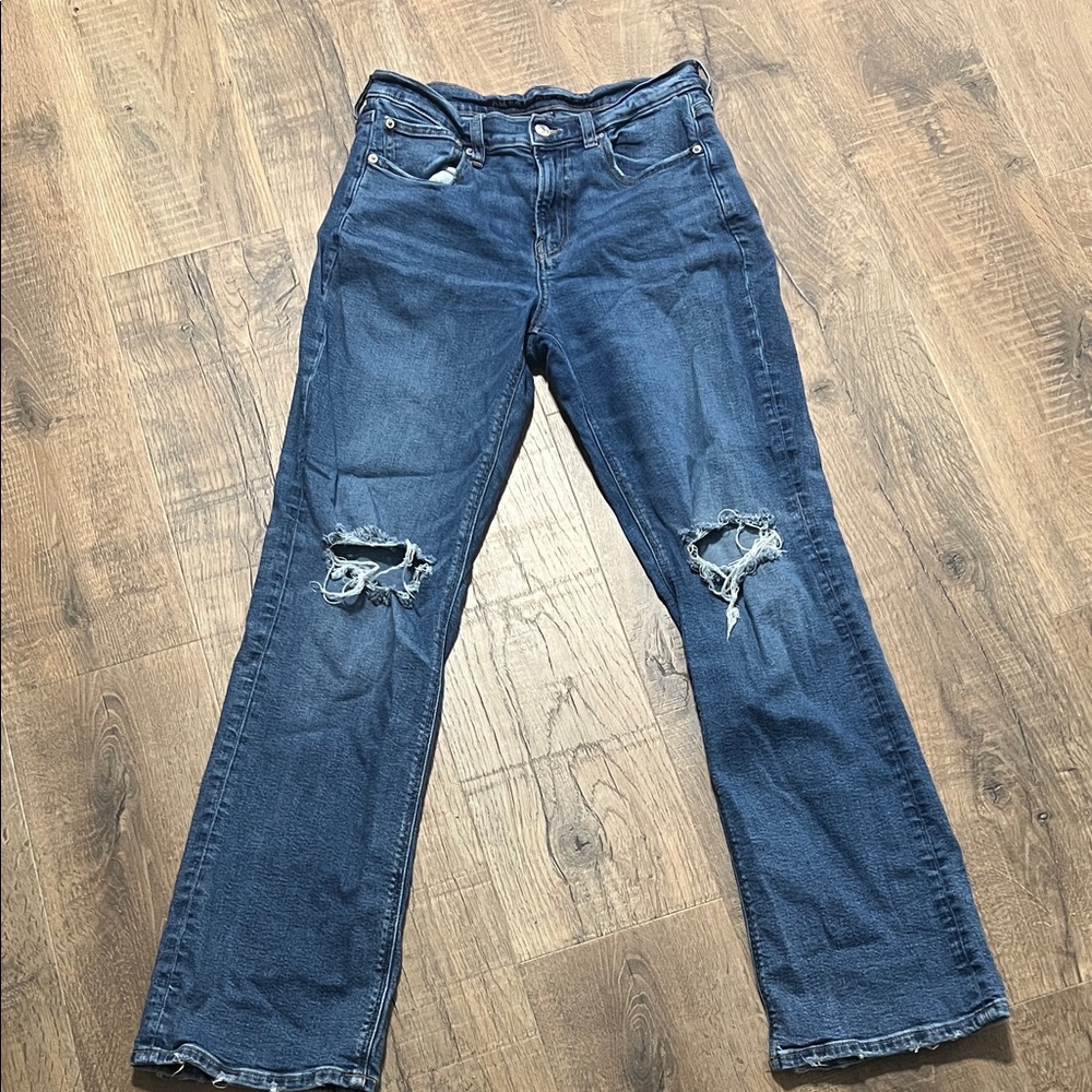 American Eagle Outfitters Blue Boot Cut Jeans